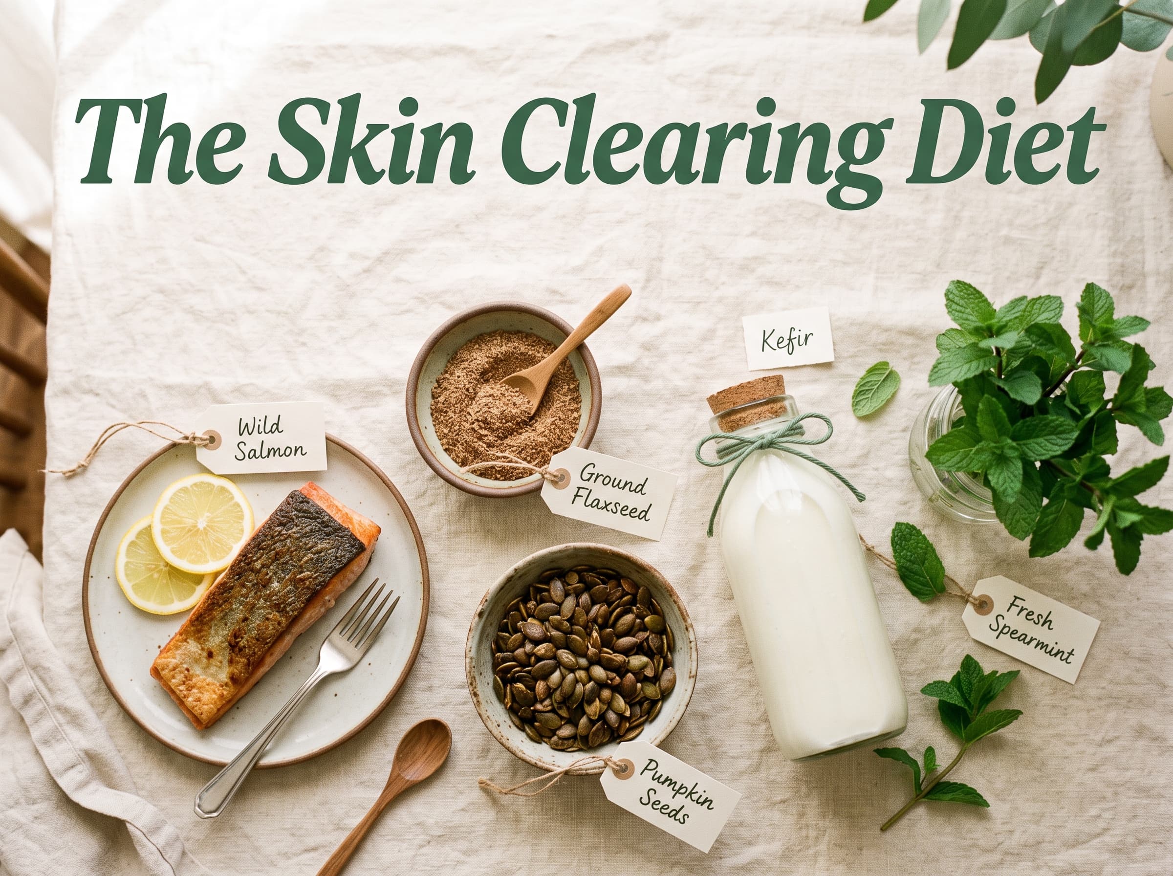 The Skin Clearing Diet That Actually Works (And Why It Starts in Your Gut)