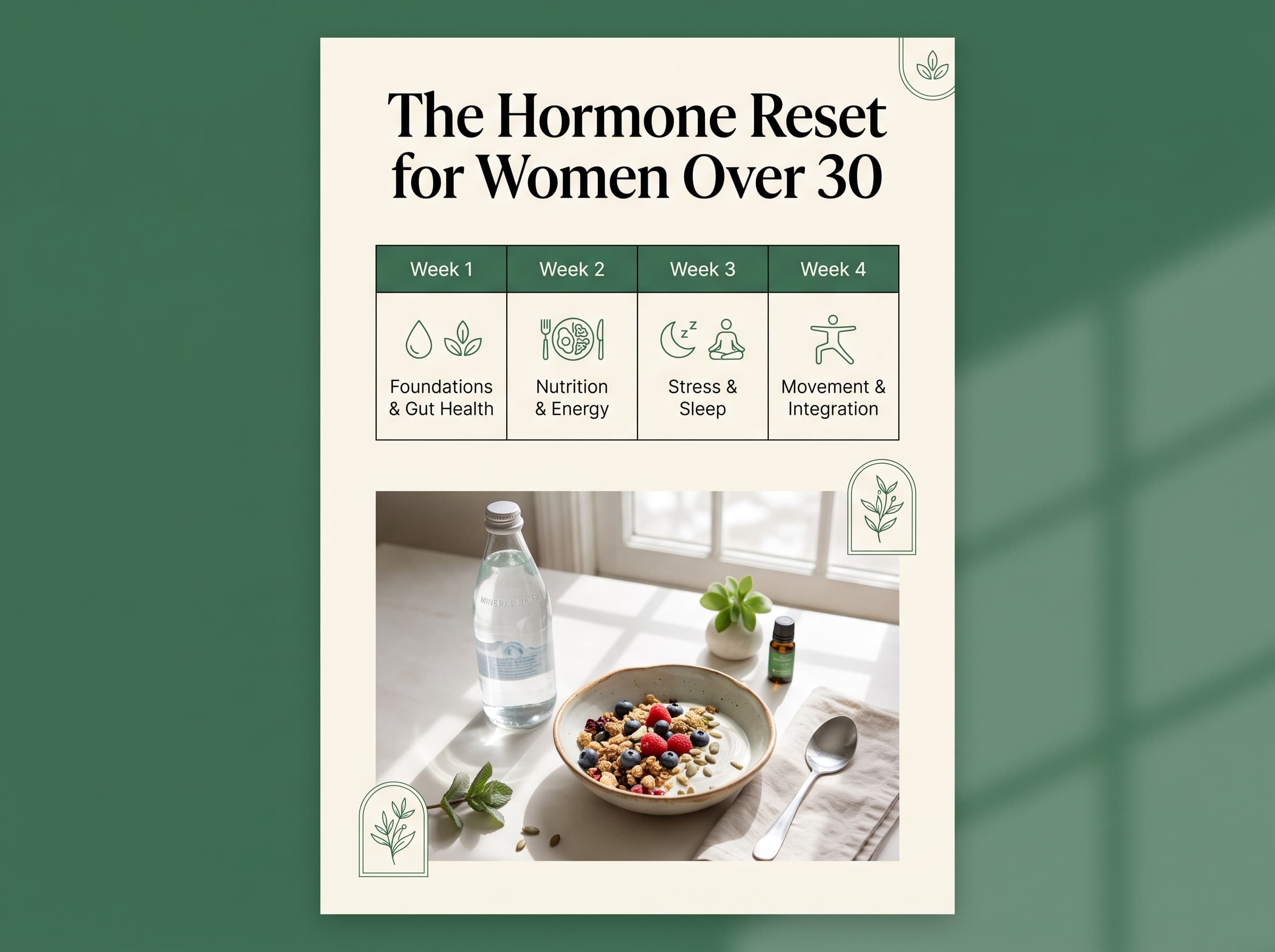The Hormone Reset for Women Over 30: What to Do First and Why